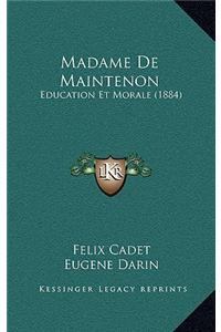 Madame De Maintenon