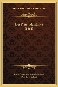 Des Prises Maritimes (1861)