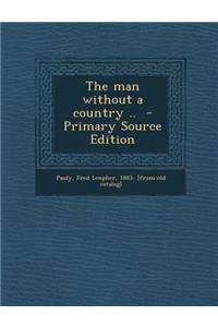 The Man Without a Country ..