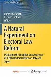 A Natural Experiment on Electoral Law Reform