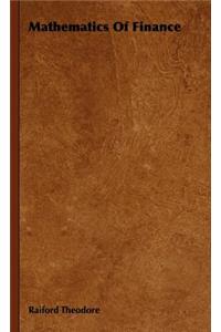 Mathematics Of Finance