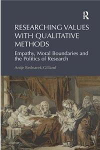 Researching Values with Qualitative Methods