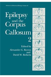 Epilepsy and the Corpus Callosum 2