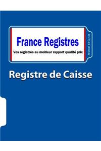 Livre Registre de Caisse