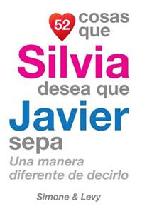 52 Cosas Que Silvia Desea Que Javier Sepa
