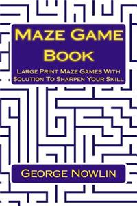 Maze Game Book