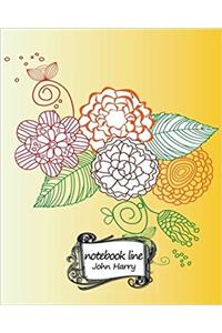 Notebook Line Cookie Pattern