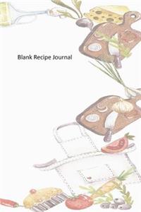 Blank Recipe Journal