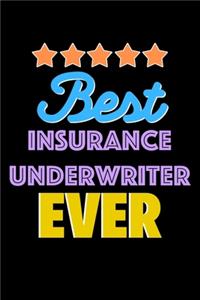 Best Insurance Underwriter Evers Notebook - Insurance Underwriter Funny Gift