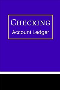 Checking Account Ledger