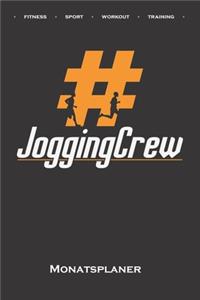 Hashtag #JoggingCrew Monatsplaner