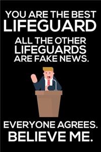 You Are The Best Lifeguard All The Other Lifeguards Are Fake News. Everyone Agrees. Believe Me.