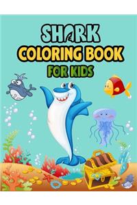 Shark Coloring Book For kids