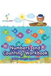 Numbers and Counting Workbook Toddler-Grade K - Ages 1 to 6