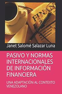 Pasivo Y Normas Internacionales de Información Financiera