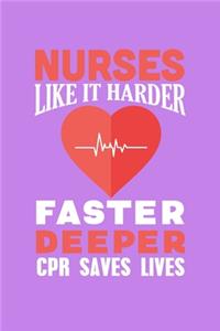 Nurses Like It Harder, Faster, Deeper CPR Saves Lives