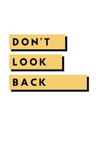 Don't Look Back