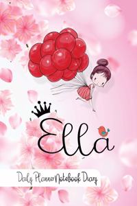 Ella Daily Planner Notebook Diary