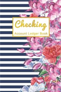 Checking Account Ledger Book