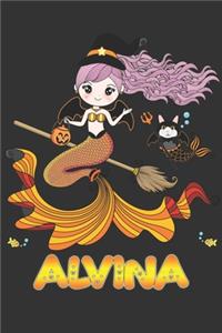 Alvina: Alvina Halloween Beautiful Mermaid Witch Want To Create An Emotional Moment For Alvina?, Show Alvina You Care With This Personal Custom Gift With Al