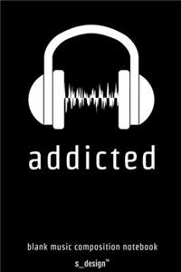 Music Notebook for Music Composition / Song-Writing / Song-Texting / Songtext Writing