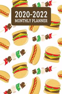 2020-2022 Monthly Planner