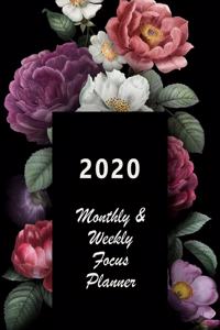 2020 Monthly & Weekly Focus Planner