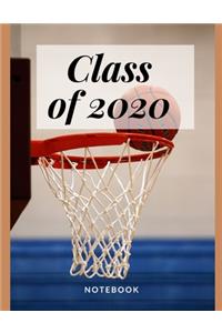 Class of 2020 Notebook Basketball