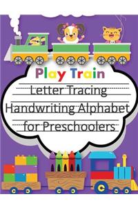 Play Train Letter Tracing Book Handwriting Alphabet for Preschoolers