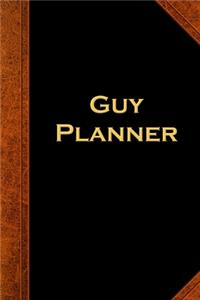 2020 Daily Planner For Men Guy Planner Vintage Style 388 Pages