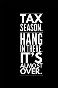 Funny Tax Accountant CPA Blank College Ruled Line Paper