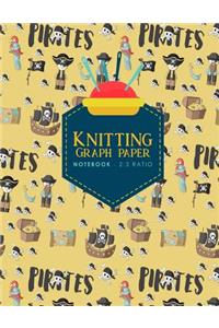 Knitting Graph Paper Notebook - 2