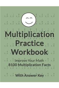Multiplication Practice Workbook