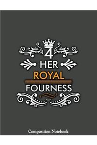 Her Royal Fourness Composition Notebook