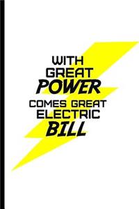 With Great Power Comes Great Electric Bill