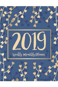 2019 Monthly Planner 8.5 x 11