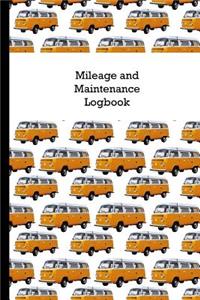 Mileage and Maintenance Logbook