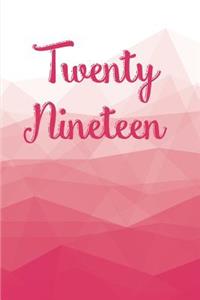 2019 Monthly and Weekly Planner