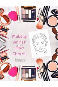 Makeup Artist Face Charts