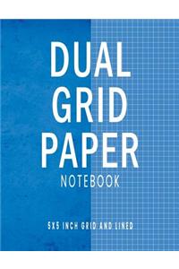 Dual Grid Paper Notebook