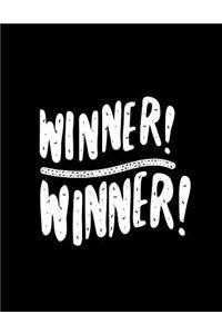 Winner Winner - A Journal for Creativity