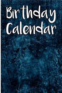 Birthday Calendar