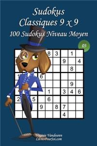 Sudokus Classiques 9 x 9 - Niveau Moyen - N°3