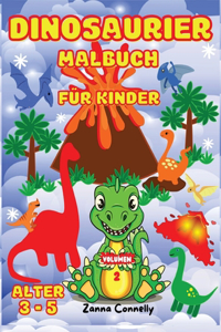 Dinosaurier Malbuch für Kinder