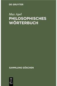 Philosophisches Wörterbuch