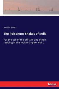Poisonous Snakes of India
