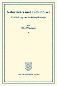 Naturvolker Und Kulturvolker