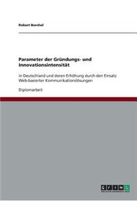 Parameter der Gründungs- und Innovationsintensität