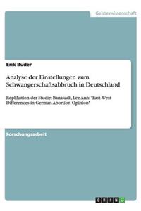 Analyse der Einstellungen zum Schwangerschaftsabbruch in Deutschland