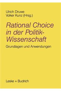 Rational Choice in Der Politikwissenschaft